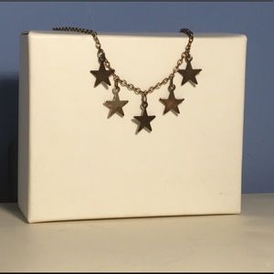 Bronze star necklace